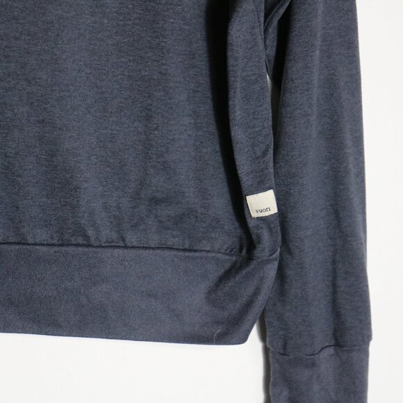 Vuori Daydream Crew Womens Medium Navy Blue Pullover Casual Comfort Athleisure - Picture 3 of 5